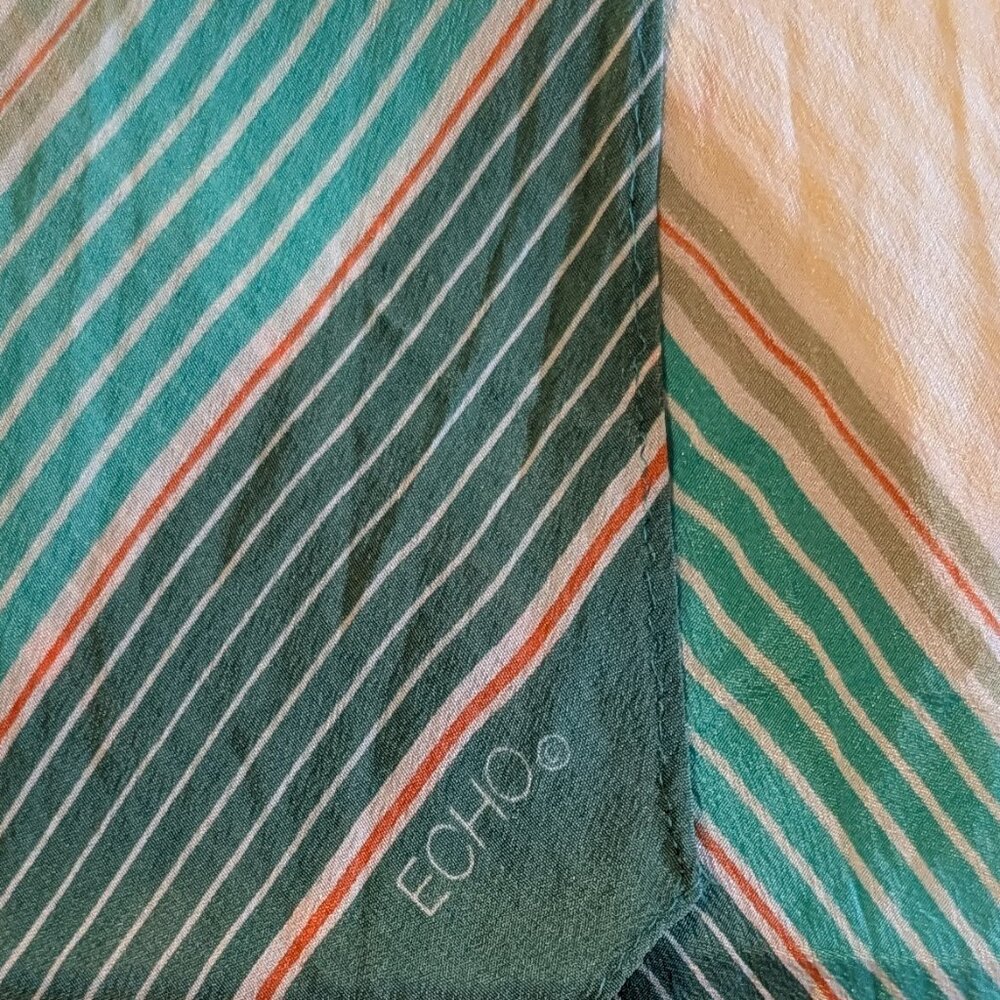 Echo silk scarf - image 2